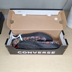 New CONVERSE ALL STAR TEEN TITANS GO MULTICOLOR CANVAS BOYS YOUTH SZ. 3